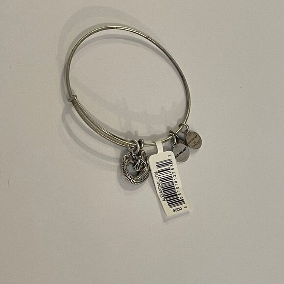NWT Alex and Ani Mermaid Silver bracelet - Picture 2 of 2